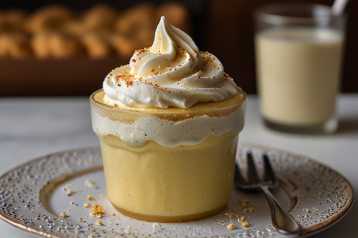 Magnolia Bakery-style Banana Pudding with layers of bananas, vanilla wafers, and whipped cream