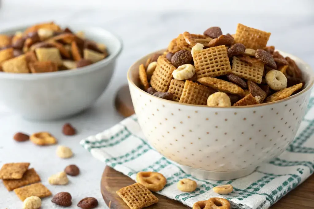 Oven-Baked Chex Mix