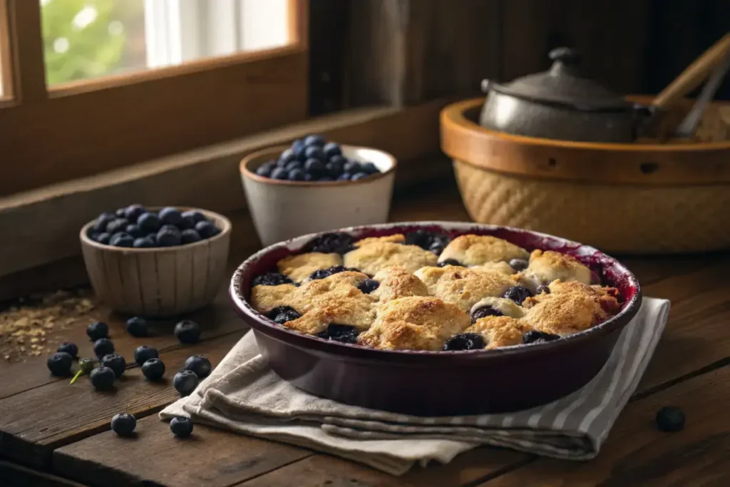 Blueberry Cobbler Recipe Easy