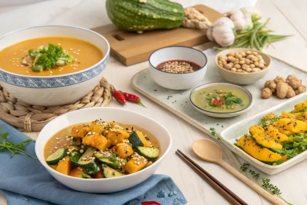 Chinese Vegan Squash Recipes